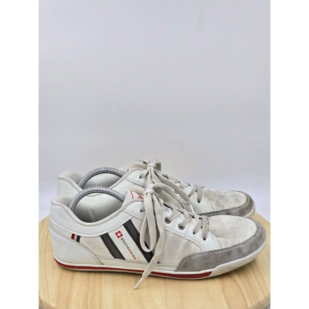 Alpine Swiss Stefan Suede Retro Fashion Sneakers Mens Sz 10